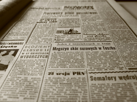 古い新聞
