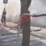 【海外ニュース・動画有り】ウクライナで建物が崩壊。歩行者が巻き込まれそうになる一部始終。