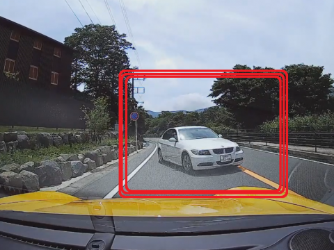 Uターンして襲撃しにきたあおり運転のBMW