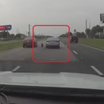 【海外ニュース・動画】アメリカ合衆国インディアナ州で盗難車と警察のカーチェイスが撮影される