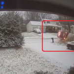 【海外ニュース】ニューヨークで雪道に夏タイヤで挑んだ消防関係車両が横転。
