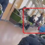 【国内ニュース】阪急電鉄、列車内でドアを蹴り続ける男が撮影される。