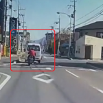 【ニュース】滋賀県・軽貨物の配達車両がバイクにあおり運転の末にひき逃げか。動画が拡散。